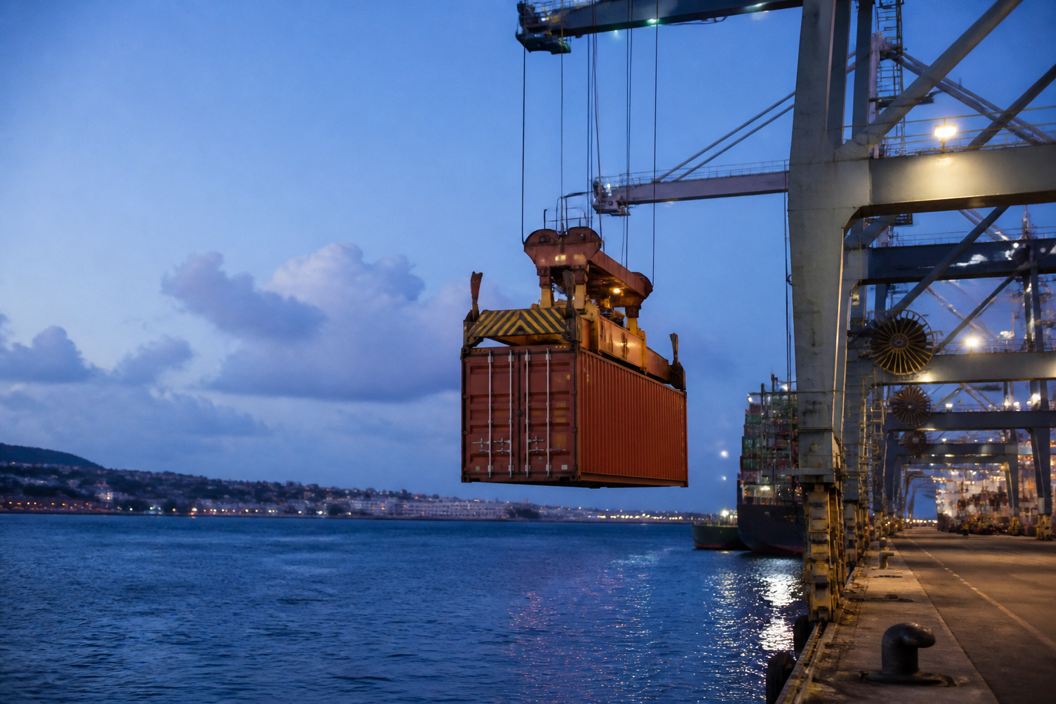 Physical berth capacity still sits beside digital clearance capacity